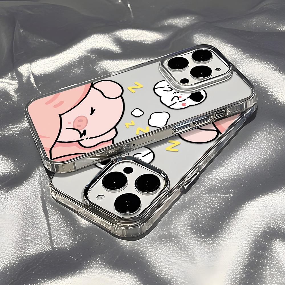 Transparent Phone Case for iPhone 11 12 13 iPhone 13 14 15 Pro 15 16 Pro Max Samsung A15 A16 A25 A26 A55 A56 S25 S24 S22 S23 Ultra S25 Edge