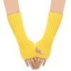 Arm Warmers Autumn Winter Cuffs Hand Sleeves Long Wool Gloves Men Women Knit Sleeves Warm Elastic Fashion Lady Sexy