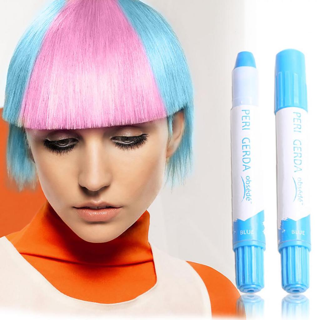 Professional Women Men Makeup Hair Color Crayon Chalk Pen Stick Lasting