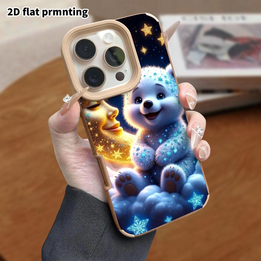 Phone Case: Lambskin 2D Flat Samsung Galaxy A34 A35 M05 M06 S20 S22 S21 FE Plus 5G Protective Case, Couple Edition, Four Kittens, Christmas and Hallow