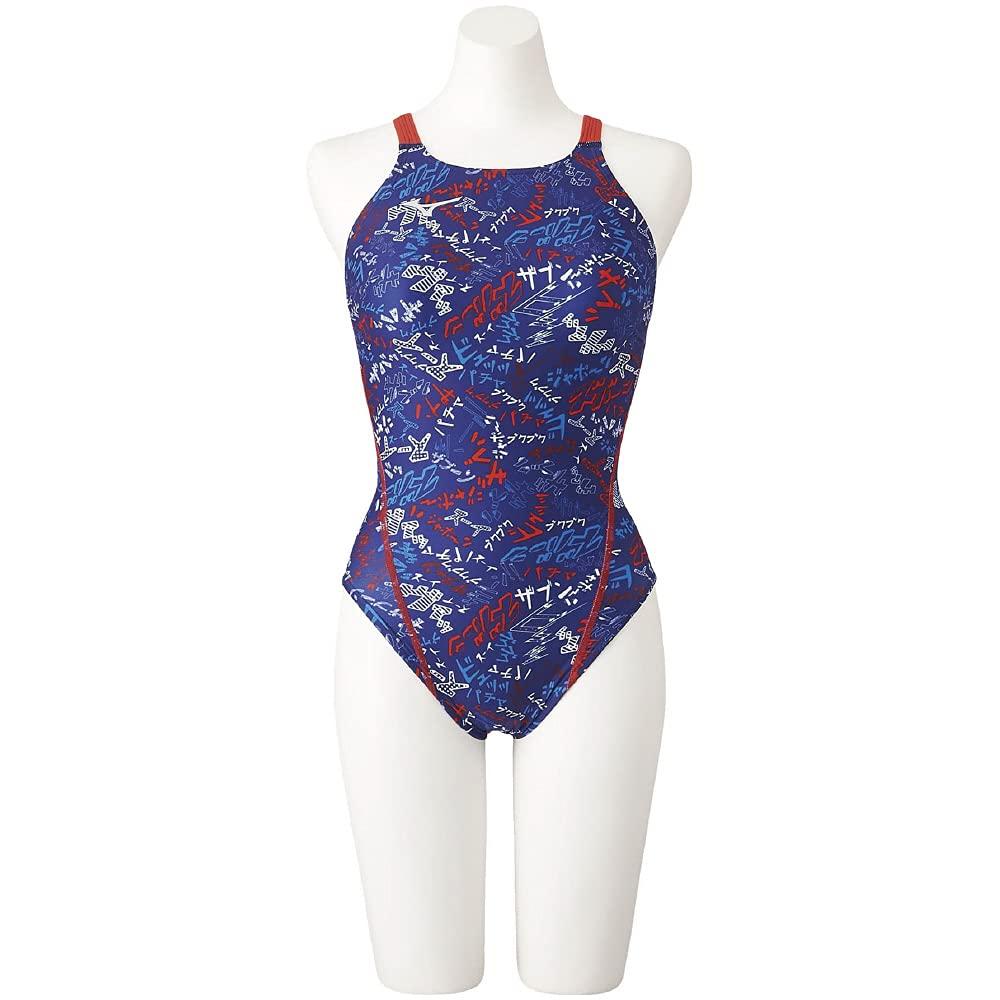 

MIZUNO Medium Size Navy for Fitness and Gym Use Women s Exersuit, Cut, S, (N2MA1783),