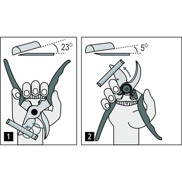 Sécateur - FELCO - 9 - Ergonomique - Gaucher - Haute performance