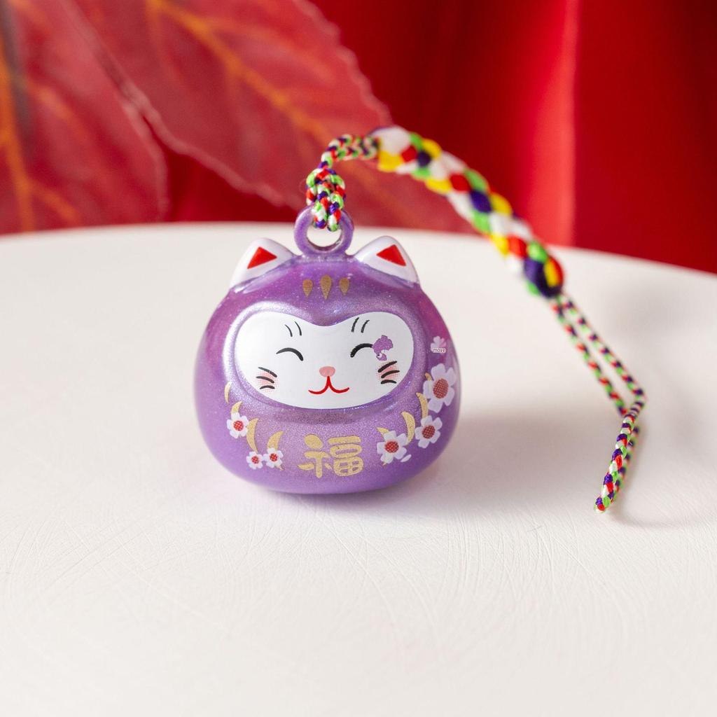 Japoński Kot Maneki-neko i Daruma Wisiorek na Szczęście Prezent