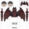 Hot brick toys Superhero series puzzle building blocks children's DIY brick toys plush toys Christmas party gifts