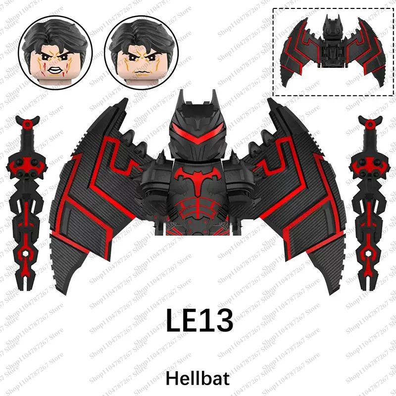 Hot brick toys Superhero series puzzle building blocks children's DIY brick toys plush toys Christmas party gifts