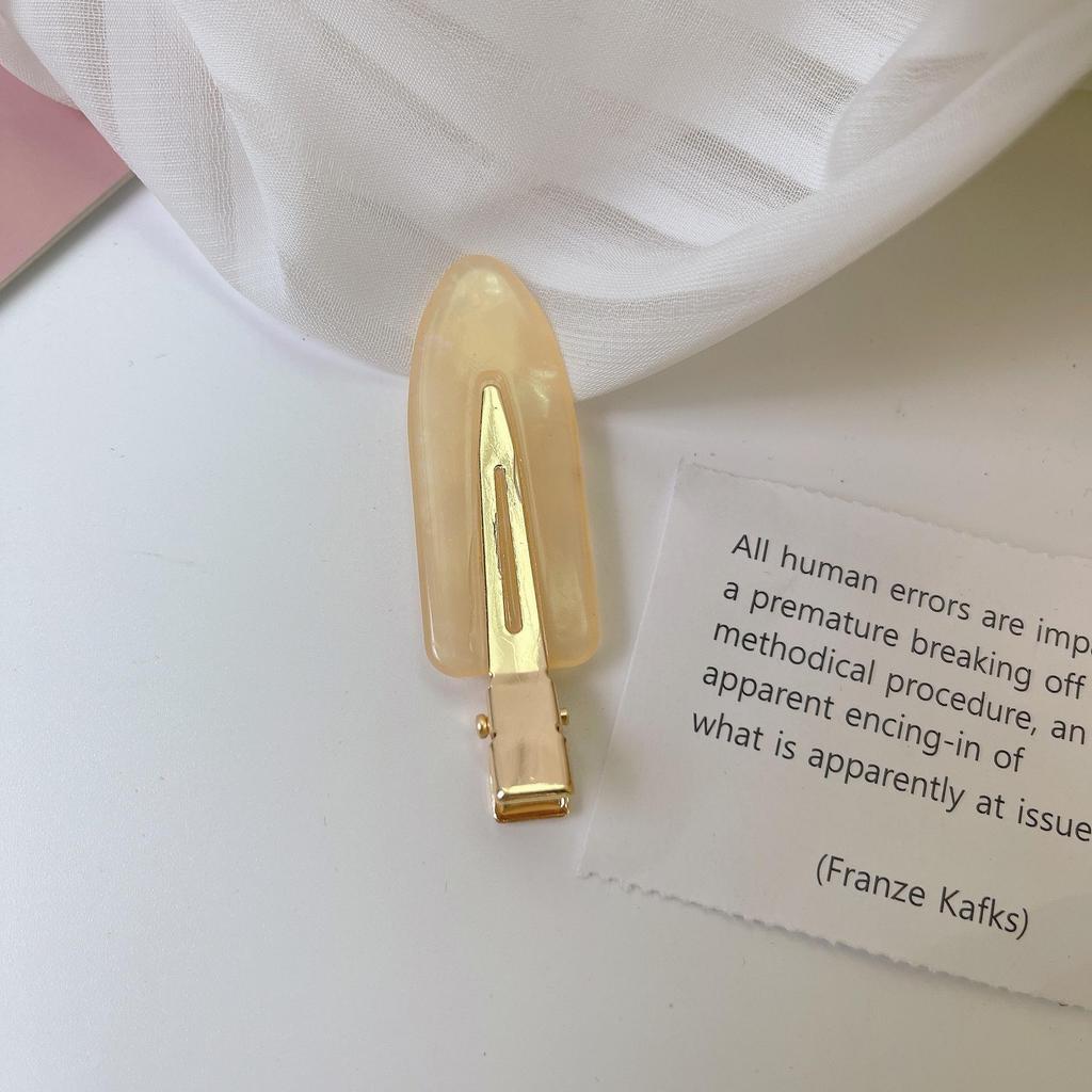 2/3/4/6 stücke Acetat Make-Up Haar Clips Koreanische Mode Gold Weiß Glitter Haar Pin Headwear Mädchen Frauen Haar Zubehör