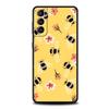 Bee Honey Phone Case For Samsung Galaxy S25 Edge S24 S23 S22 Ultra S20 S21 FE 5G S10 S9 Plus S10E Soft Cover