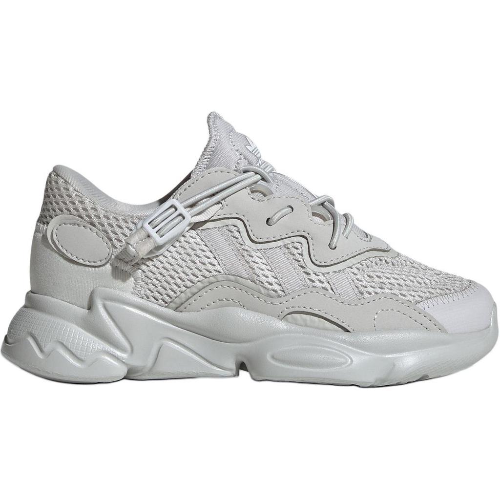 Adidas Originals Ozweego Comfortable Versatile Low-Top Kids Casual Shoes Kids Sneaker Gray JQ5397