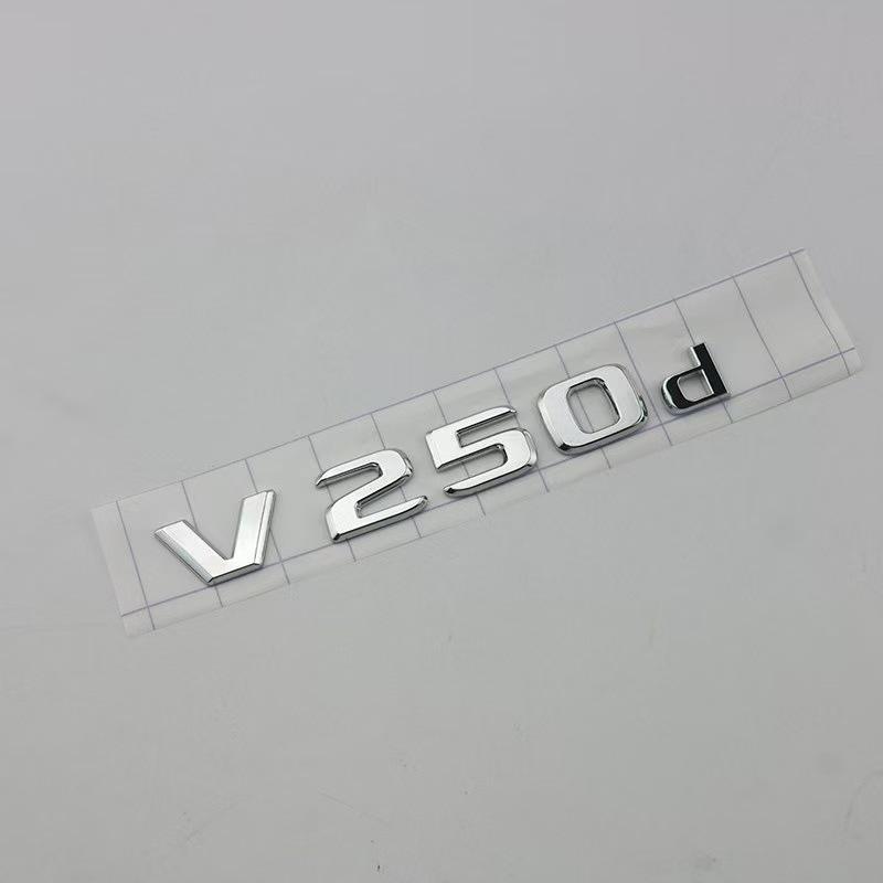 Mercedes-Benz V-Klasse V260L V250 V220d V300d Heckemblem Aufkleber