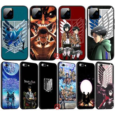 IL4 Anime Attack On Titan Phone Case for iPhone X XS XR 5 5S SE 6 6S 7 8 11 12 13 Pro Max Mini Plus