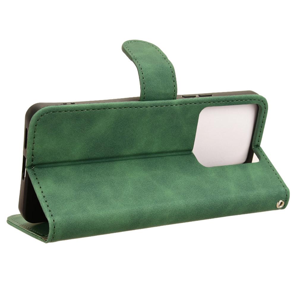 For Xiaomi Redmi Note 13 Pro 5G/Poco X6 5G Wallet Case Skin-touch Texture Leather Phone Cover