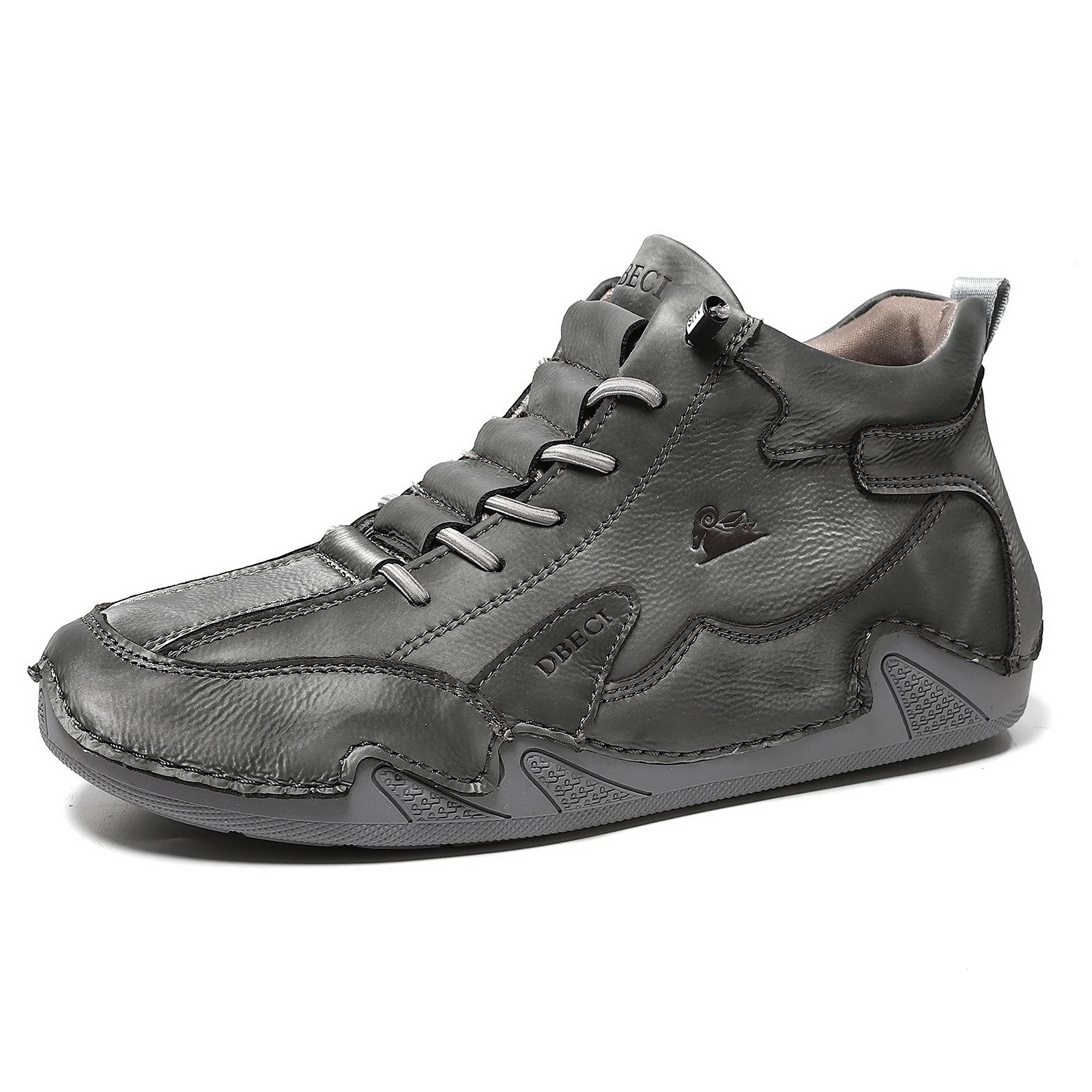 

Mens Boots Winter Sneakers Men High Top Ankle Boots Breathable and Comfortable Soft Sole Luxury Fashion Mens Shoes Driving Shoes 46