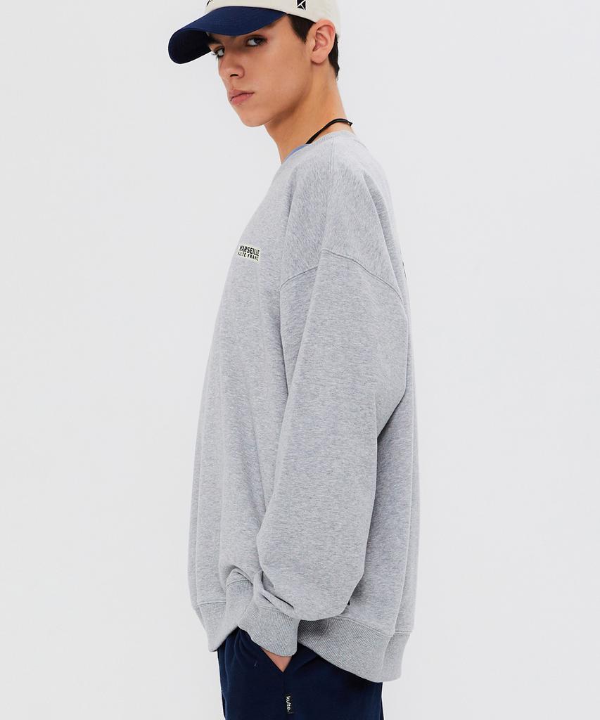 KULTE Uv Stamp Crewneck M.Grey