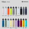 [REVOMAX Official] 16oz 473ml Carbonated Stainless Steel Bottle, Keeps Drinks Hot for 18 Hours, Cold for 36 Hours, Vacuum Insulated, Gift Idea, REVOMA