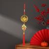 2027 Chinese New Year Goat Hanging Ornament Red Tassel Cute Lucky Spring Festival Gifts