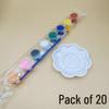 12-Color Acrylic Paint Set for DIY Graffiti and Doll Painting