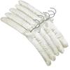 Satin Padded Clothes Hanger Silk Wrapped Coat Jacket Rack Shop Display Hanger