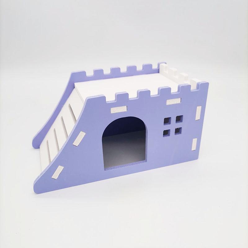 

Екологічна гойдалка для хом яків і гніздо-гойдалка - невелика іграшка для хом яків B italic dimple purple фіолетовий