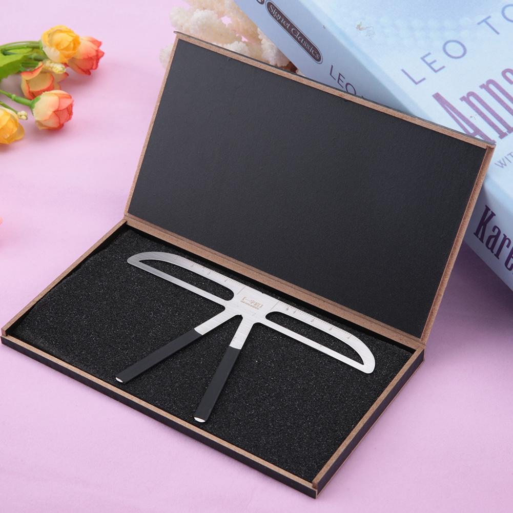 Tattoo Eyebrow Ruler Eyebrow Measure Balance Extension Ruler Shape Stencil 1#