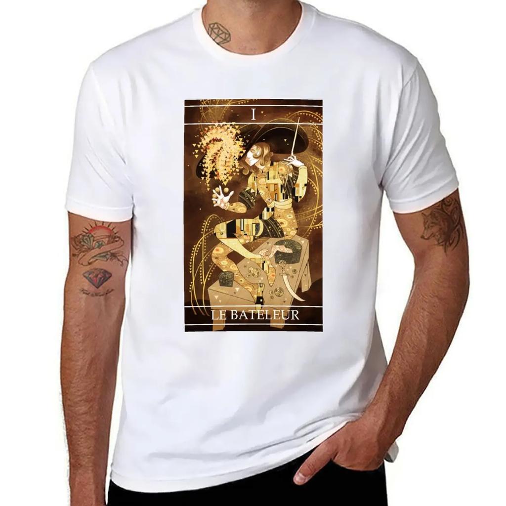 Tarot card 1 TShirt Aesthetic clothing baggy shirts tees mens t shirt
