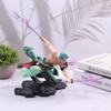 1Pcs Kid Toy Anime Figure Gk Roronoa Zoro Three-Blade Sa-Maximum Manga Anime Statue Action Figure Collection Model