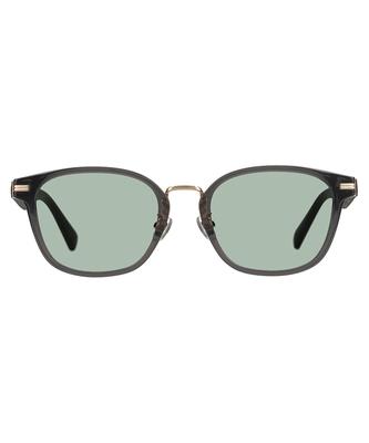 Zoff SUNCUT UV100 Cut Wellington Sunglasses ZA251G24 Rubber Temple Non-Slip Unisex Moss Green Lens Clear Gray Frame