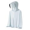 Unisex Hooded Ice Silk Sun Protection Jacket: Skin-Friendly, Breathable, Lightweight, and Cool.
