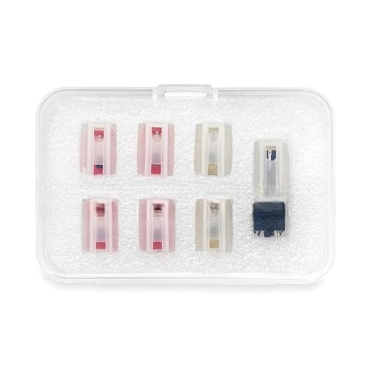

1Set Turntable Needle Set Double Color Record Player Needle Enhances Sound and Long Time Use 1
