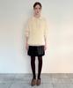 SINOON Sn Hairy Button Pullover (Beige)
