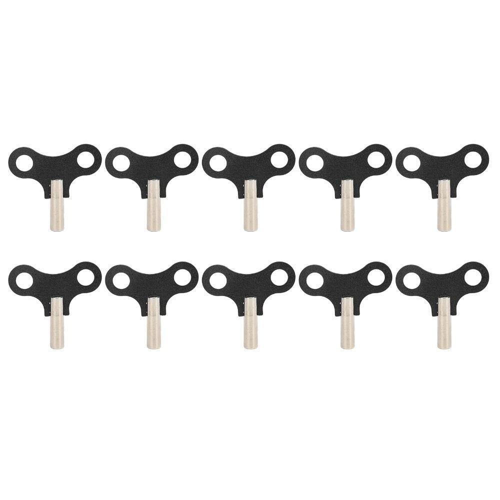 10 STuks Set Klokgereedschap Klokwerk Sleutels Compact Mechanisch Klokje Sleutel Klok Reparatiegereedschap Antieke Klokken