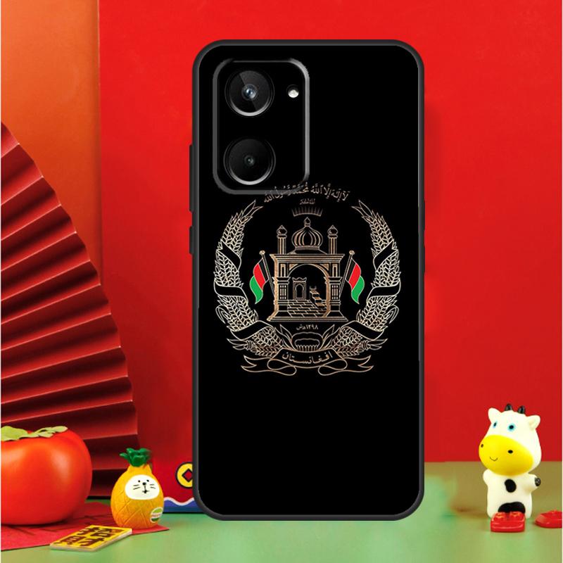 Afghan Afghanistan Flag Banner For Realme 15 Pro GT7 GT6 10 11 12 13 14 Pro Plus C65 C67 C63 C61 C55 C51 C53 C35 C75 Case