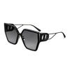 30Montaine Bu Sunglasses Black Butterfly Frame Women Sunglasses 30MTBUR-14A1