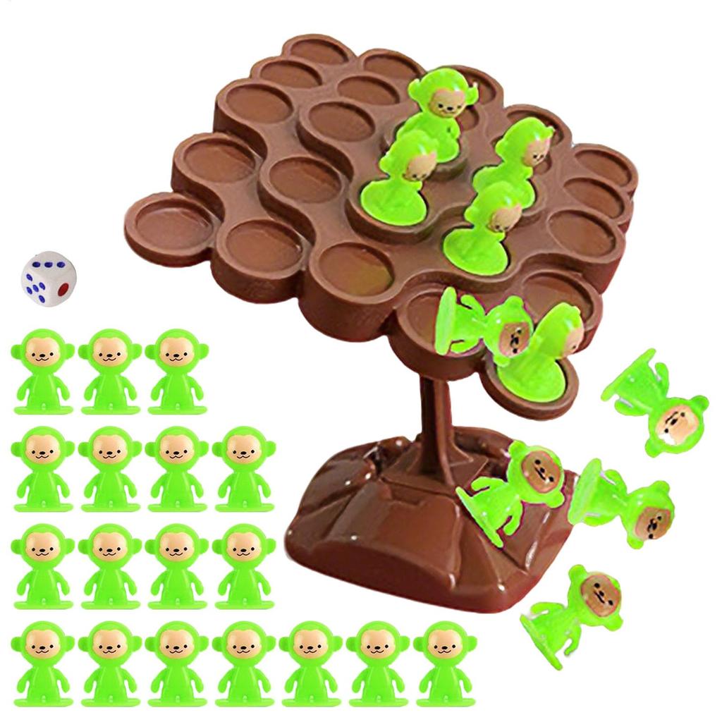 Monkey Balance Tree Focus Balance Training Children's Toys Stacking Toys Parent Child Interactive Board Game