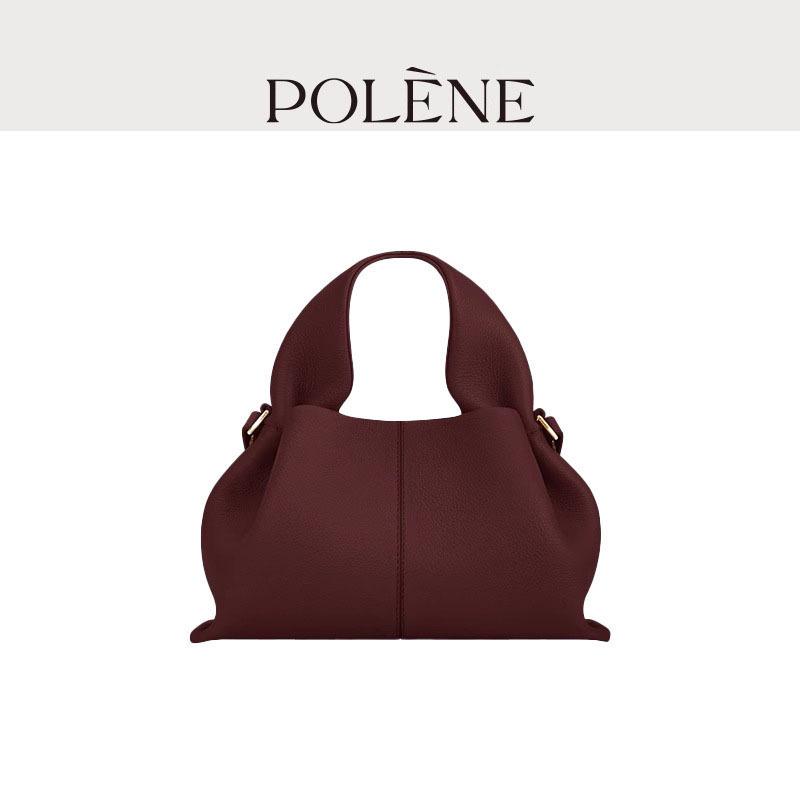 Polene Cloud Bag: Französische Nische Damen Retro Europäische & Amerikanische Handtasche, Unterarm Schulter & Crossbody Tasche, Leichter Luxus Mode.