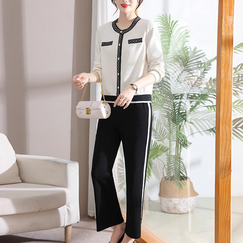 

XUEXI Женский осенний повседневный спортивный костюм-двойка 5XL