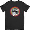 Steely Dan Vintage Retro Passform für Unisex Damen Qualitäts-Baumwoll-T-Shirts