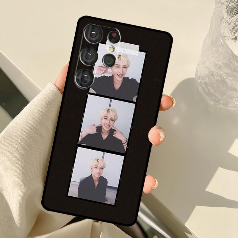 Bang Chan Case For Samsung Galaxy S23 S22 S21 Ultra Note 20 S8 S9 S10 Note 10 Plus S20 FE S21 FE Cover