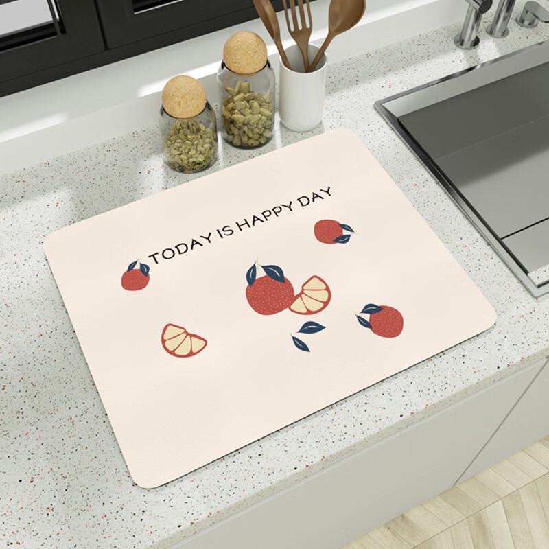 Диатомовая земля кухонный дренажный коврик 30*40cm