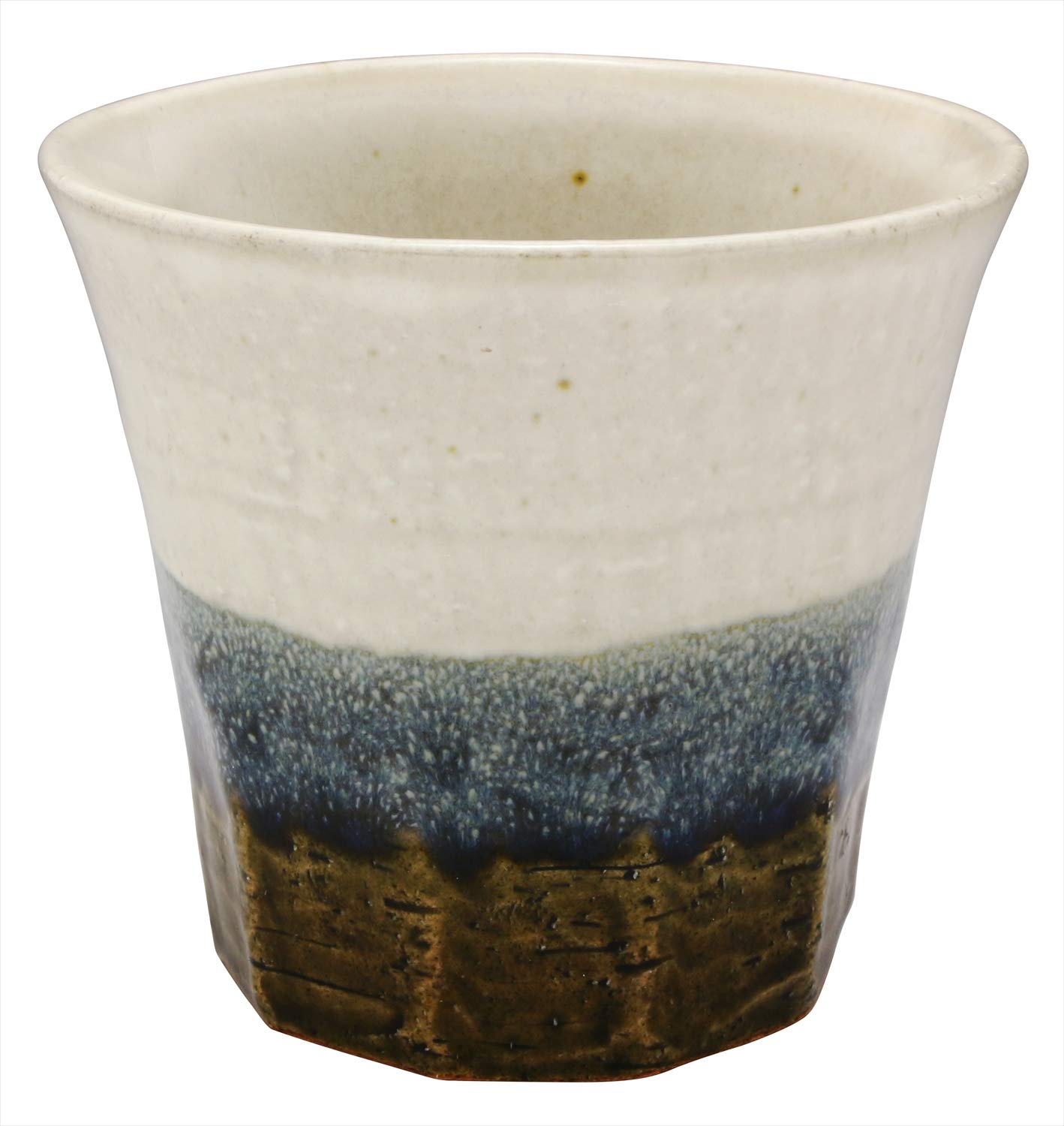 Mino ware shochu Nagomi cup, design, blue, 133-61916