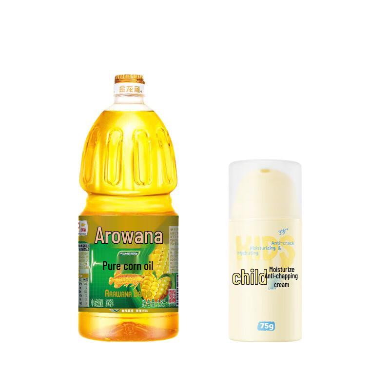 

Runben Children s Anti-chapping Cream & Arowana Corn Oil Bundle