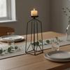 Iron Art Candle Holder Romantic Atmosphere Nordic Candlestick Minimalist Geometric Metal