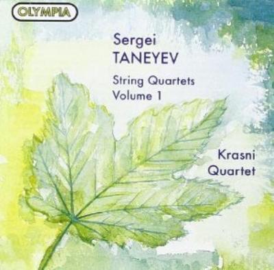 CD SERGEI TANEYEV - String Quartets 1 & 2  OCD697 Olympia 2001 UK Classical Used