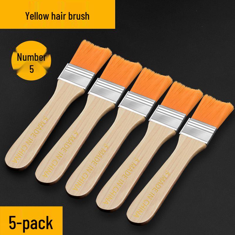 Soft Nylon Bristle Industrial Cleaning and Dusting Brush - No Trace, Wool, and Latex Paint Brush