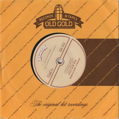 7palcová deska EVERLY BROTHERS - Bye Bye Love / I Wonder If I Care A OG9060 Old Gold 1980 UK Rock Použitá