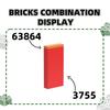 Non-Toxic 21Pcs/Lot 3755 1X3X5 Base Parts Building Block Moc Color Accessories Compatible With Brick Diy Children'S Toy