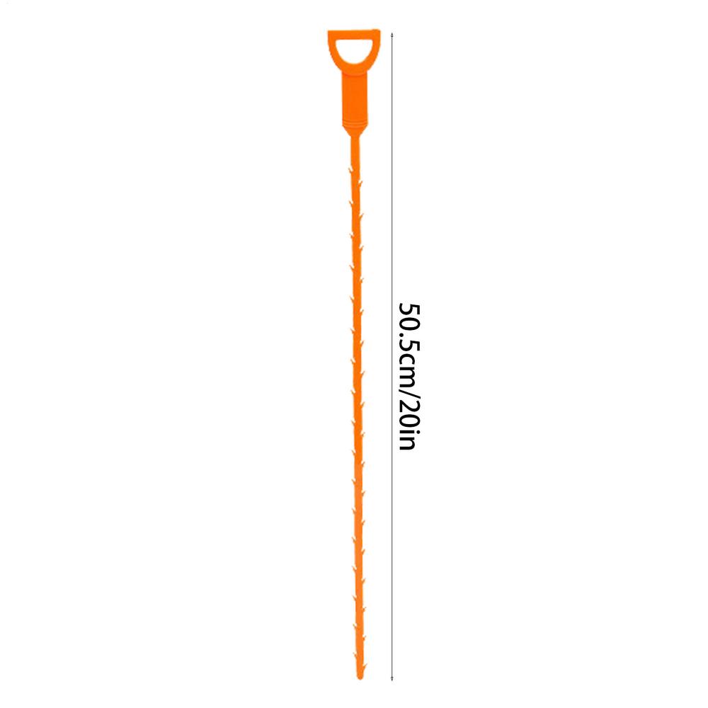 

Hair Clog Remover Drain Cleaner Tool Unclogs Hair Debris for Sink Bathroom Kitchen Drainage Bathtub Strainer Snake Remover