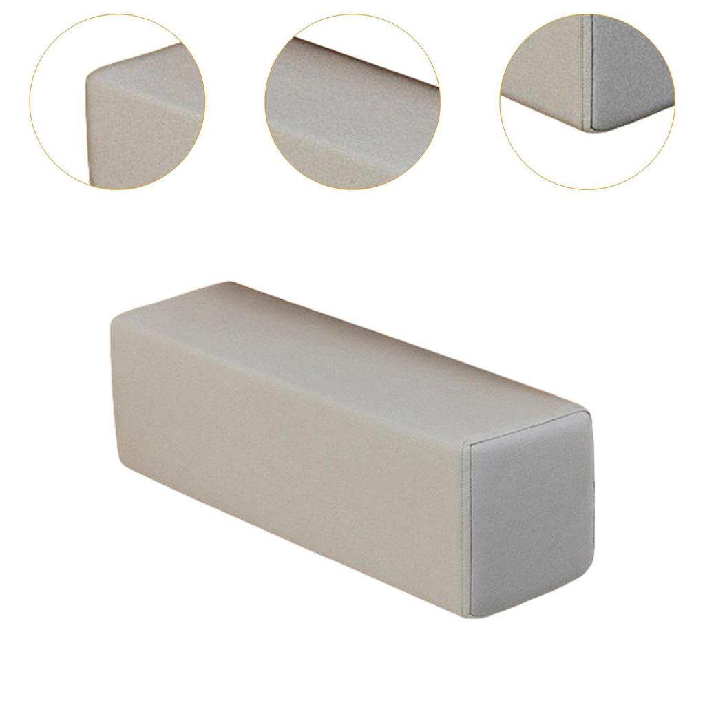 Side Arm Rest with Removable Pillowcase Rectangular Armrest Cushion for Couch