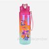 Anime K-Pop Demon Hunters A-Z English Letter Printed Character Water Cup Demon Hunters Large Capacity Outdoor Portable Drinking Bottle for Boy Girl