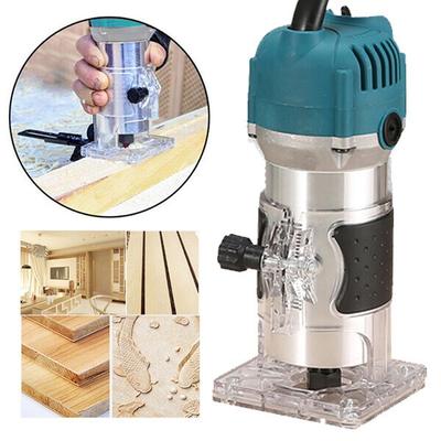 220V/110V 35000 obr./min 800W 1/4'' Elektryczny Frez Ręczny Zestaw Narzędzi do Laminowania Drewna Frezarka