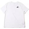 Solid Color Crew Neck Pullover Short Sleeve T-Shirt Women Tops White DR9025-100